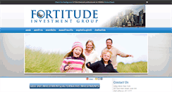 Desktop Screenshot of fortitudeinvestments.com